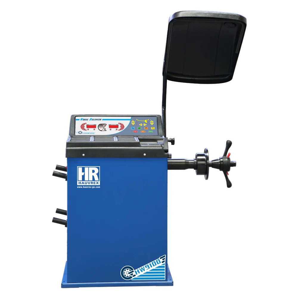 HW9100 2023 maquina equilibradora de ruedas популярный para rueda