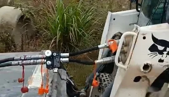 Tractor Hydraulic Flow Control and Flow Divider Valve controller