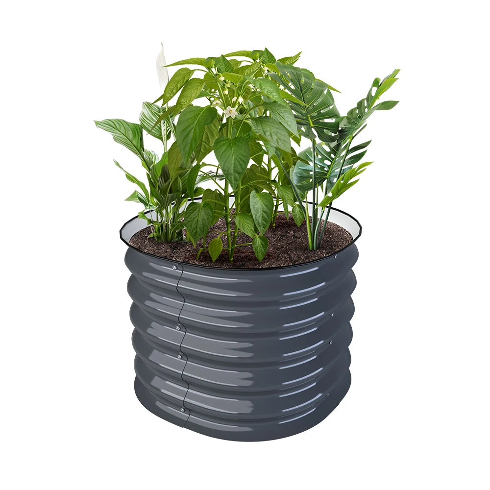 OEM Galvanized Cheap Raised Garden Beds Vegetable Flower Planter Large Steel Metal