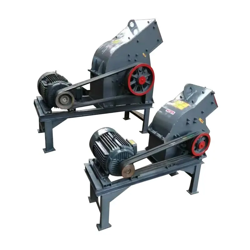 2024 New PE400*600 hammer crusher for crushing rock pebble gold ore, mobile hammer crusher for sale