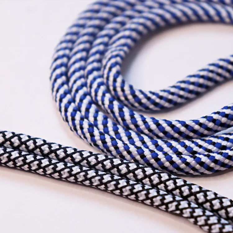 Cotton drawcord braided draw cords for hats pants