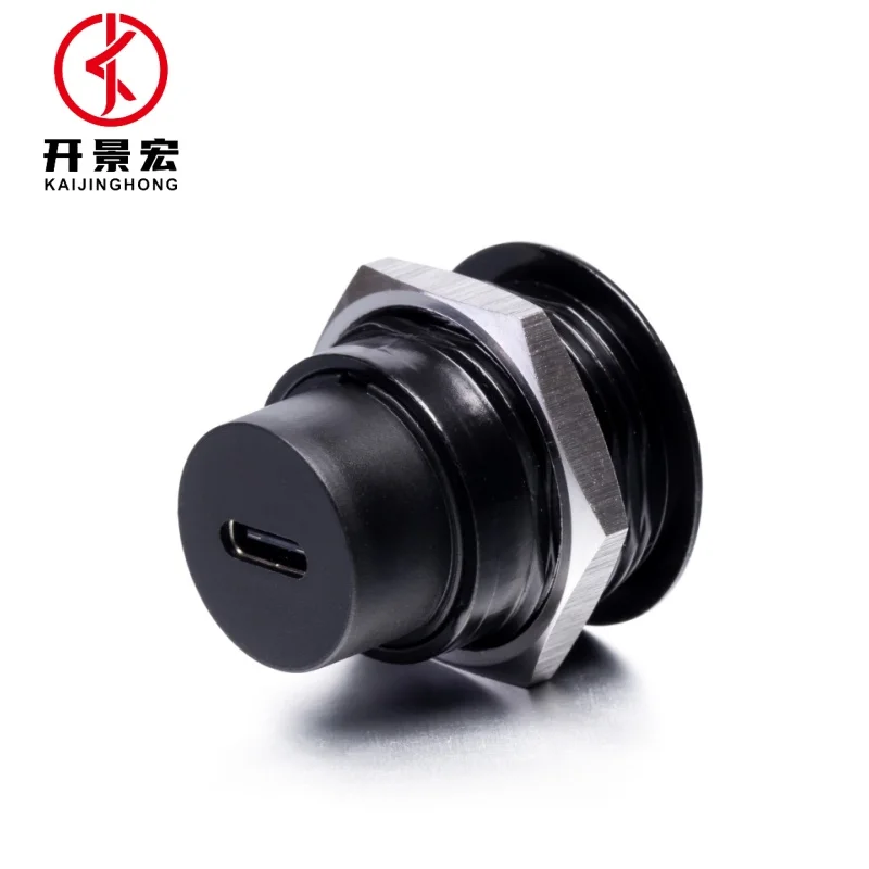 USB 3.1 Type-C Female to TYPE-C Female Adapter Panel Mounted Type-C Connector Product Category