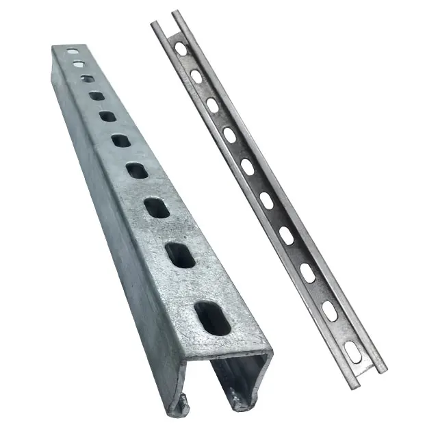 High Quality Hot Selling 41x41x2.0 Carbon Steel Strut Channel,C Channel,Galvanized Steel Channel