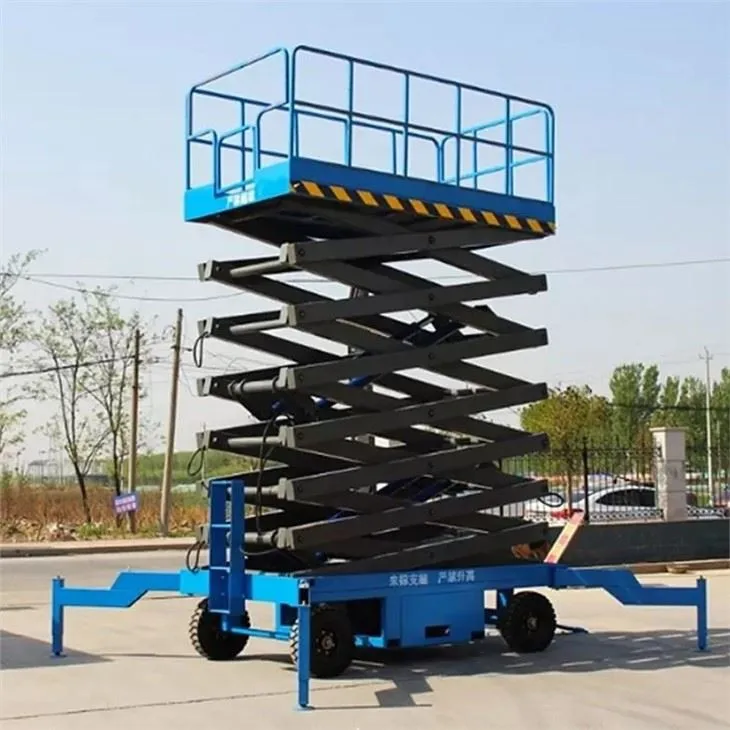 Top supplier 13 to 59ft Lift Platform Foldable Scaffolding Platform Manual Lifting Platform With Battery Powered Scissor