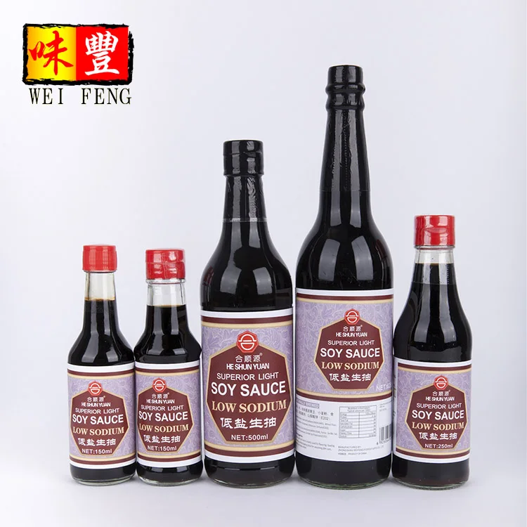 Factory OEM or Chinese Brand HACCP BRC Mini Package Brewed Light Soy Sauce Sachet Packing Small Bags Soya Sauce