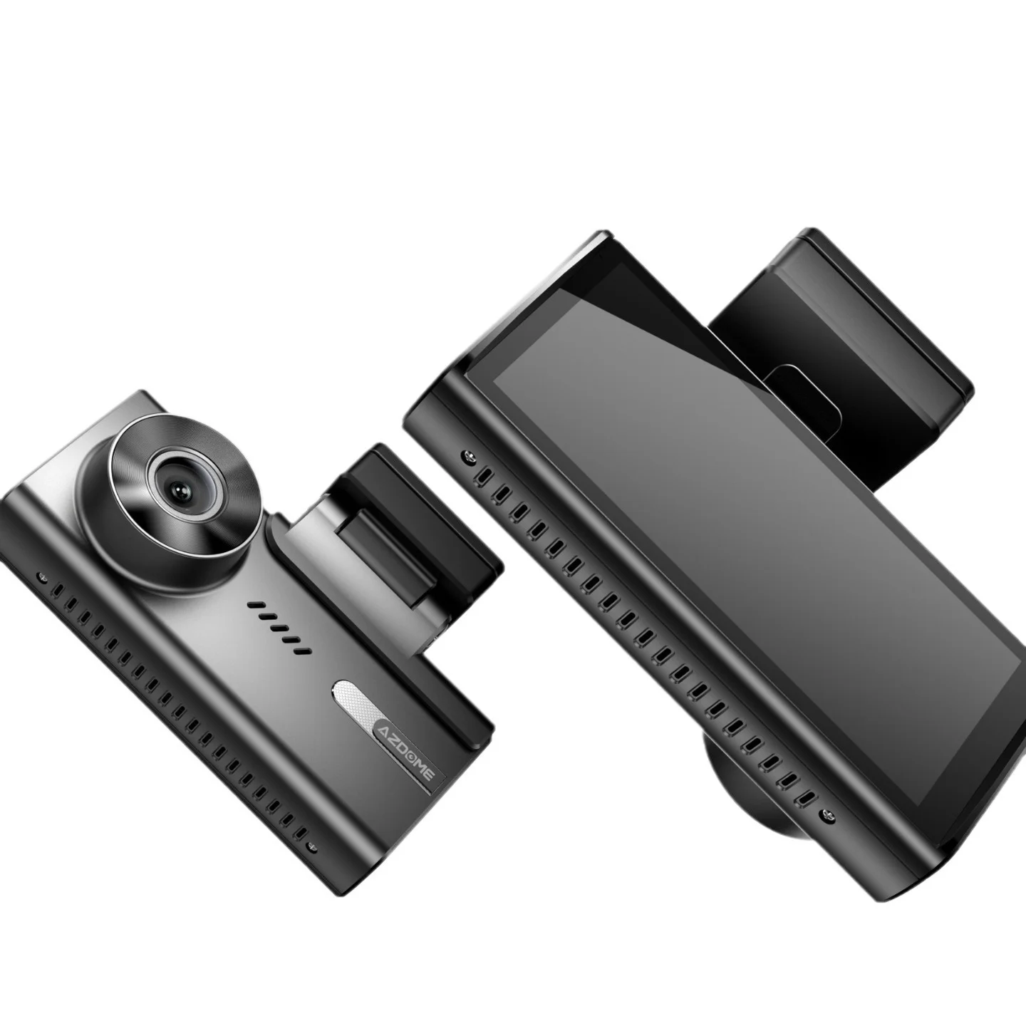 Hongrui NEW touch screen 3 way 4K+1080P+1080P car Black Box Night Vision driving recorder high resolution 5K dash cam