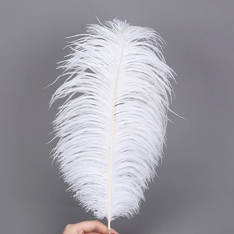 
35-40cm Natural Ostrich Feathers color feather decoration 
