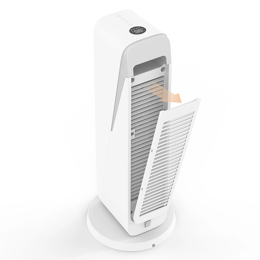 Electric Office 2022 New 2000W Ac Smart Home Room Fan Heater
