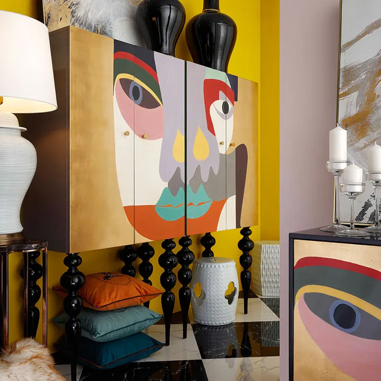 Classic Wooden Bookshelf Shelves Living Room Cabinet for Home Library Display