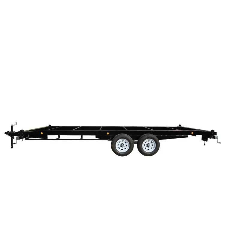 3ton container trailer 20ft house chassis trailer