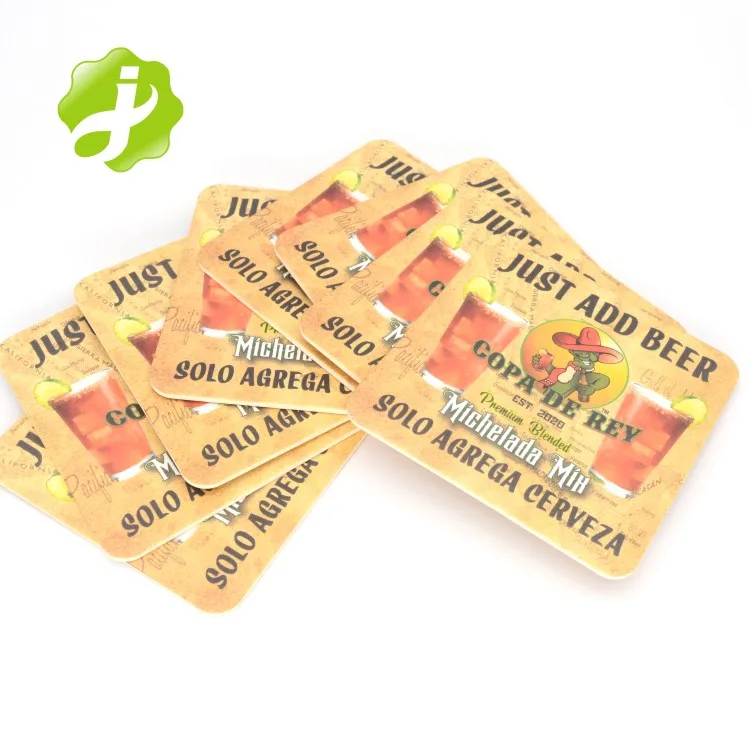 custom cardboard absorbent paper beer coasters amazon paper recycled printing machine