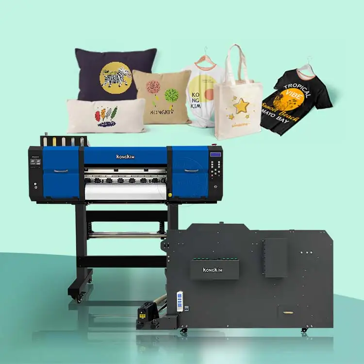 High-end t-shirt print machine dtf printers roll to pet film printing for any kinds of