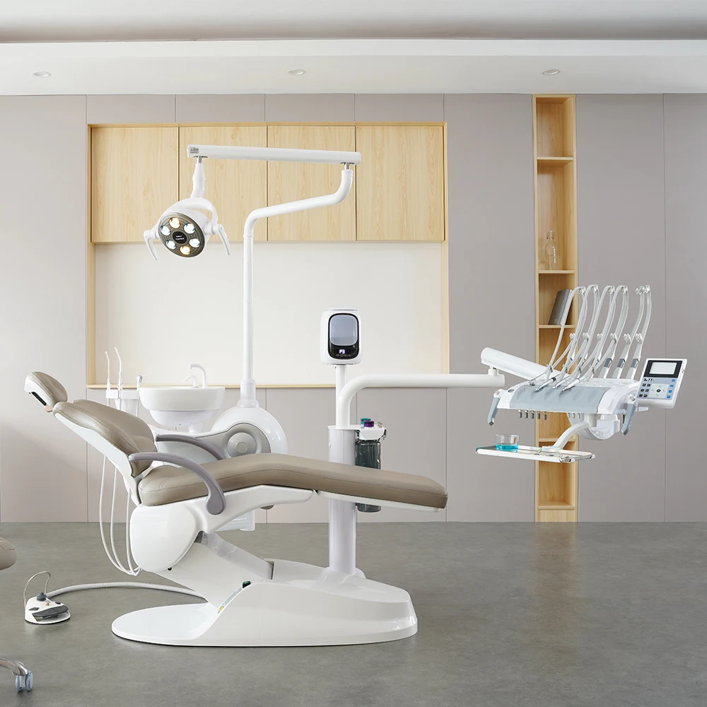 Italy Brand SAFETY  M2+ Dental Equipment With Disinfection System Floor Standing Type