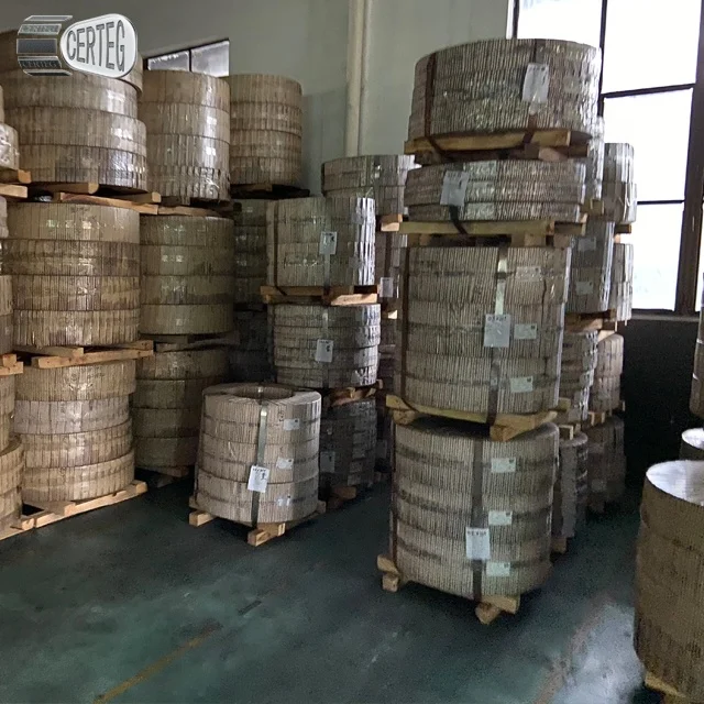 China T8A 65Mn Hardened Tempered 1.2 mm Spring Steel Strip Steel Band For Roller Shutter Door