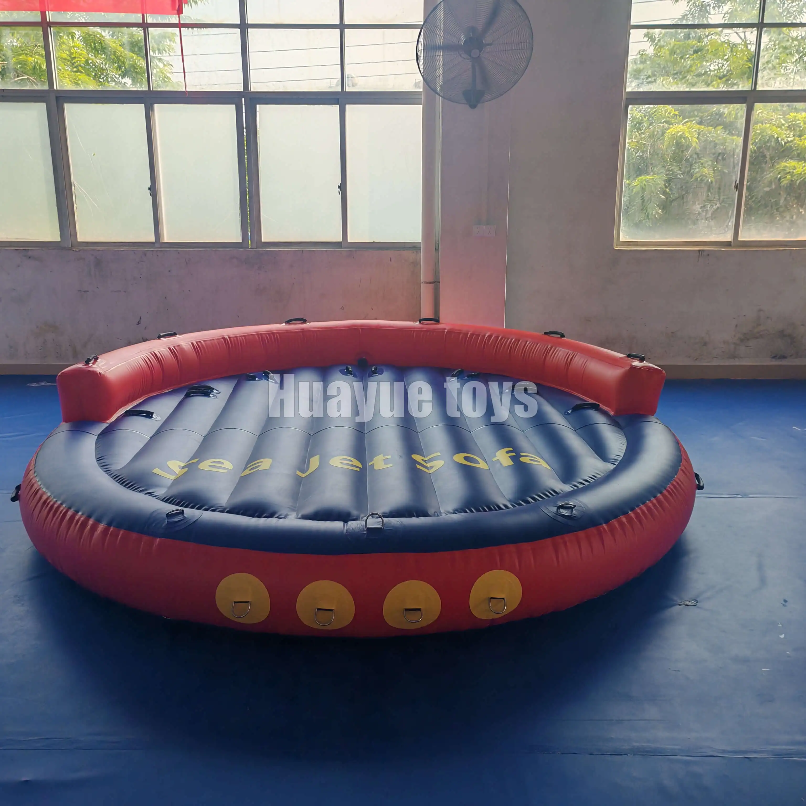 Commercial Inflatable Flying Water Sports Equipment Towable water Boats / Sofa  towable Boat Anime boat