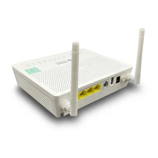 Used h1s-3 Modem China mobile xpon  Hisilicon Chipset FTTH WIFI Router English firmware GPON XPON ONU Similar EG8141A5 HG8546M