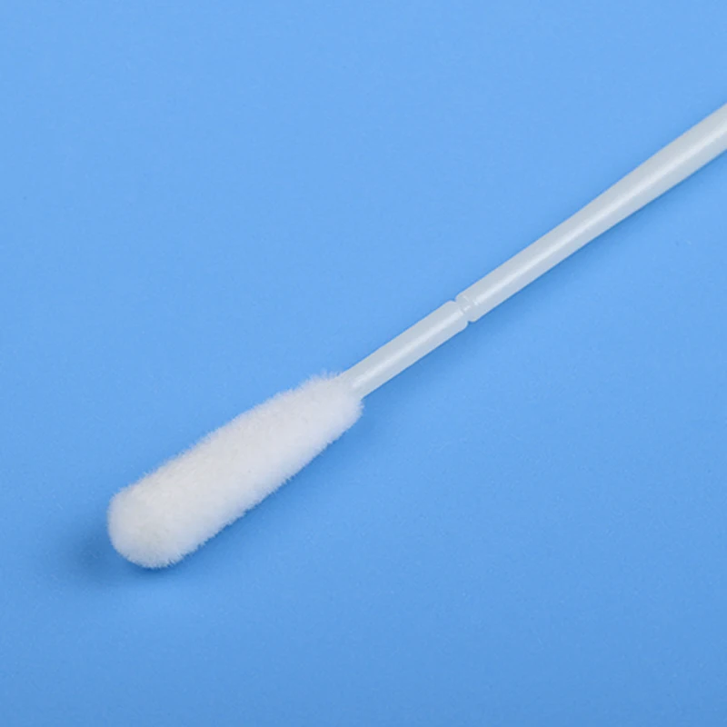
Disposable Sampling Specimen Collection/Sampling Flocked Swab Nasal / Throat Swab 