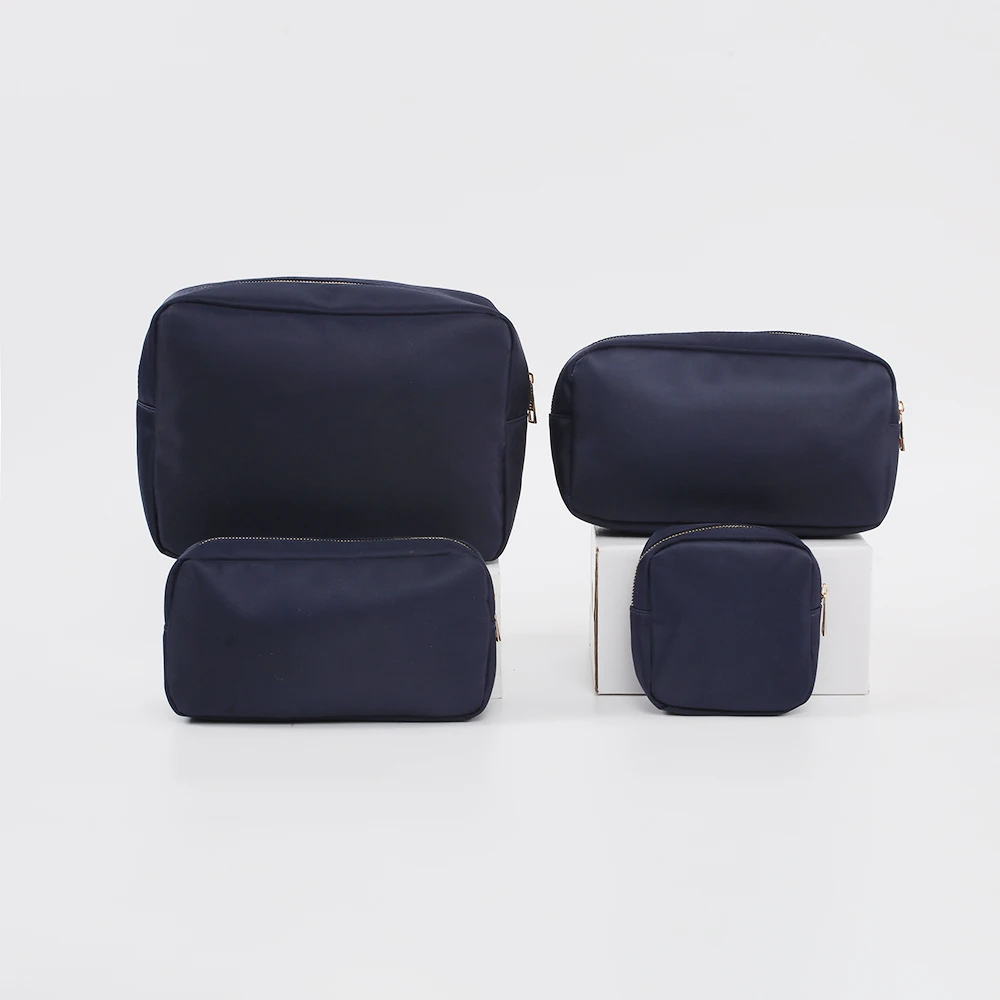 Stock S M L XL Navy Makeup Bag Elegant Men Women Sloth Gift Wholesale Custom Nylon Fashion Tropical Personalize makeup case