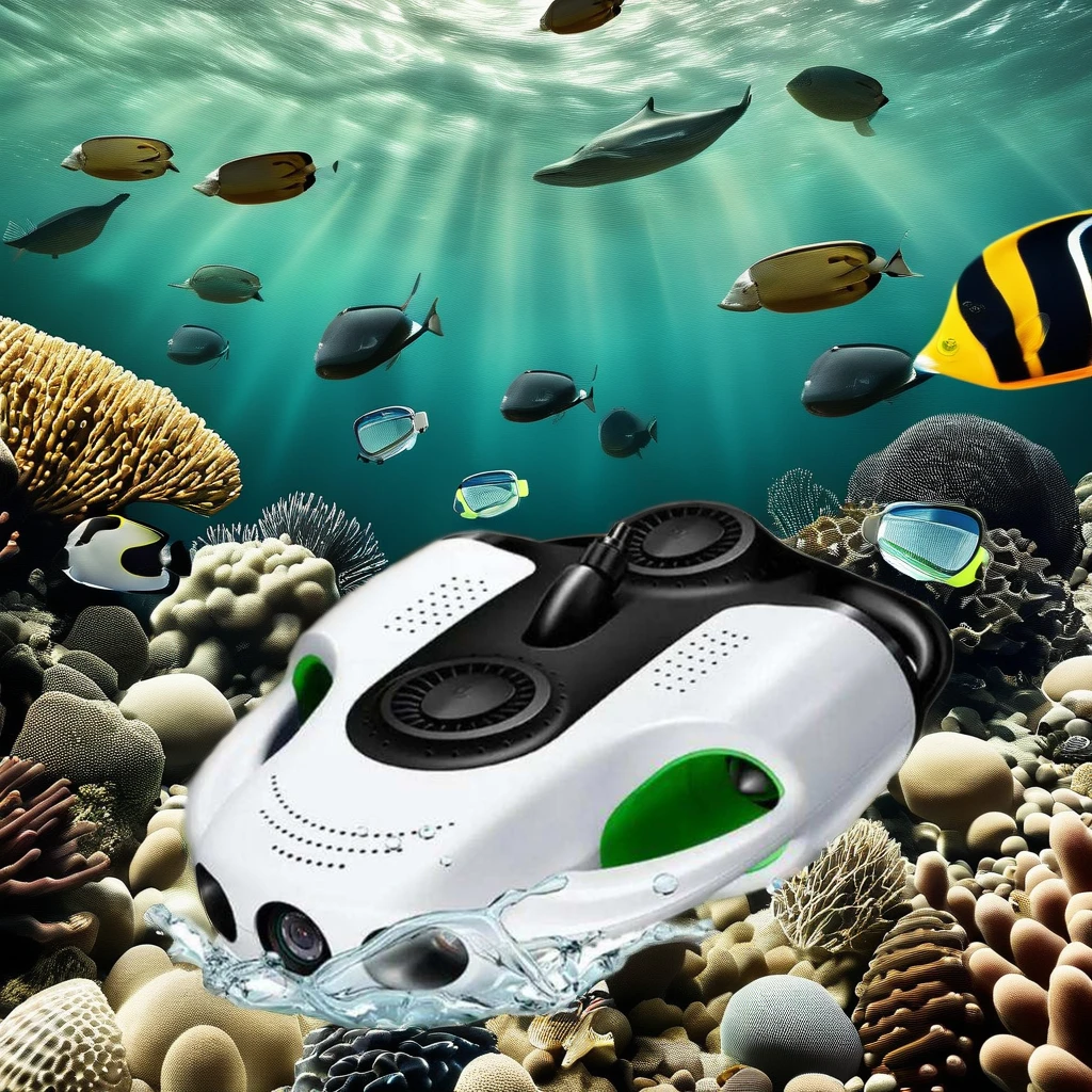 CAMORO W7 Sublue Navbow Model Smart Electric Underwater Scooter Hand-held Diving Equipment Scuba Diving Swim Dive Gear Accessory