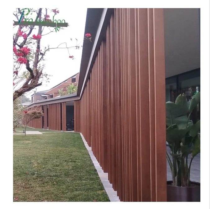 EN standard verified bamboo sheet lumber better price for furniture terrace wood board panel for bamboo wooden fencing panels