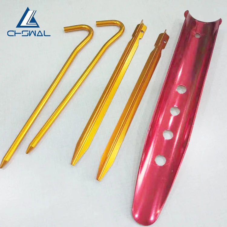 Outdoor camping aluminum tent peg