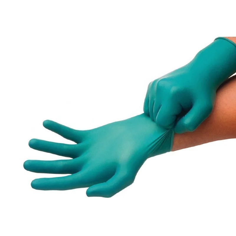 ANSELL TouchNTuff 92-600-M Chemical Resistant Nitrile Powder Free Disposable Gloves
