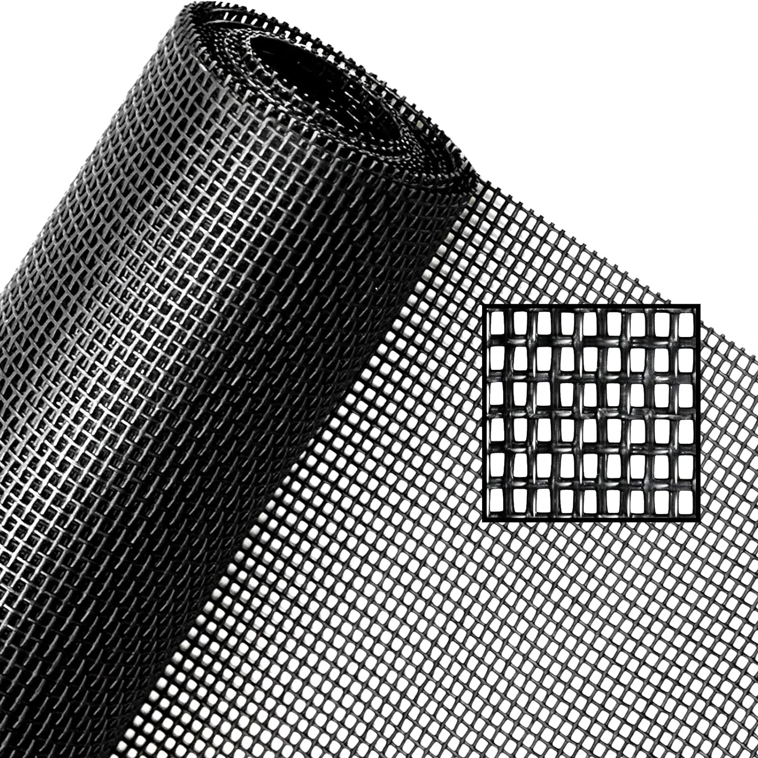 Mosquito Net Roll  Anti-Theft Window Mesh Screen 18*17Mesh Fiberglass Window Screen Fiberglass Door Screen For Apartment