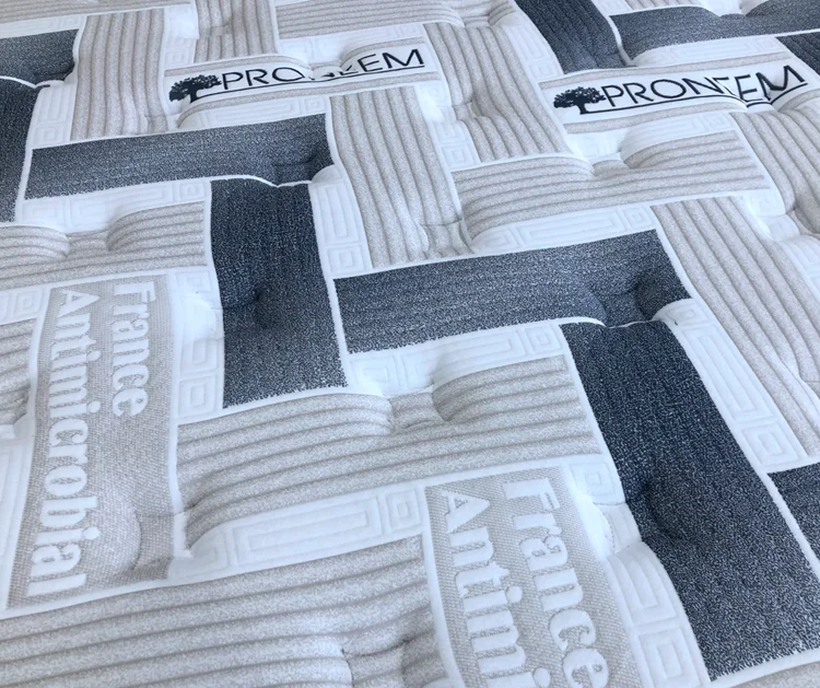 Customized Factory Orthopedic Queen Mattress Independent Coil Spring King Size Roll Up Natural Latex Foam Pocket Spring Mattress