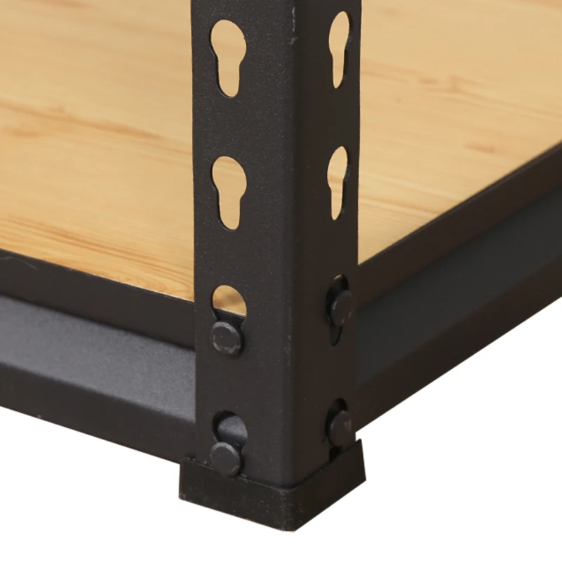 Rak & Rak Tim Profesional Pelindung Pembawa Baja Perlindungan Korosi Boltless Shelving Garage Shelves