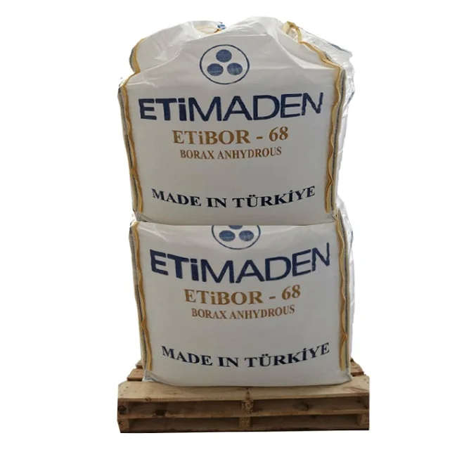 ETiBOR-68 Borax Anhydrous, White Granular Na2B4O7 for Gold Mining Industry