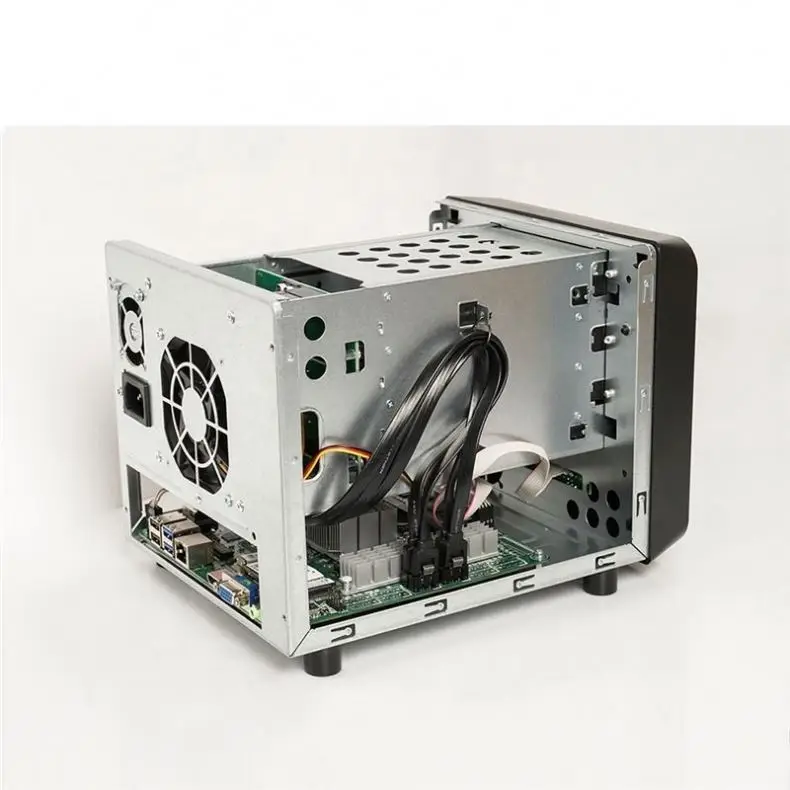 Dekair NAS Server Mini itx nas case 4/6bays server SSD hard disk chassis hot swap storage server