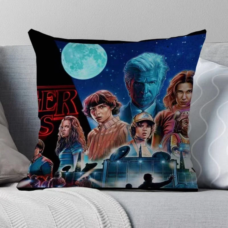 Wholesale Pillowcase Custom European and American Anime Printed Polyester Pillowcase