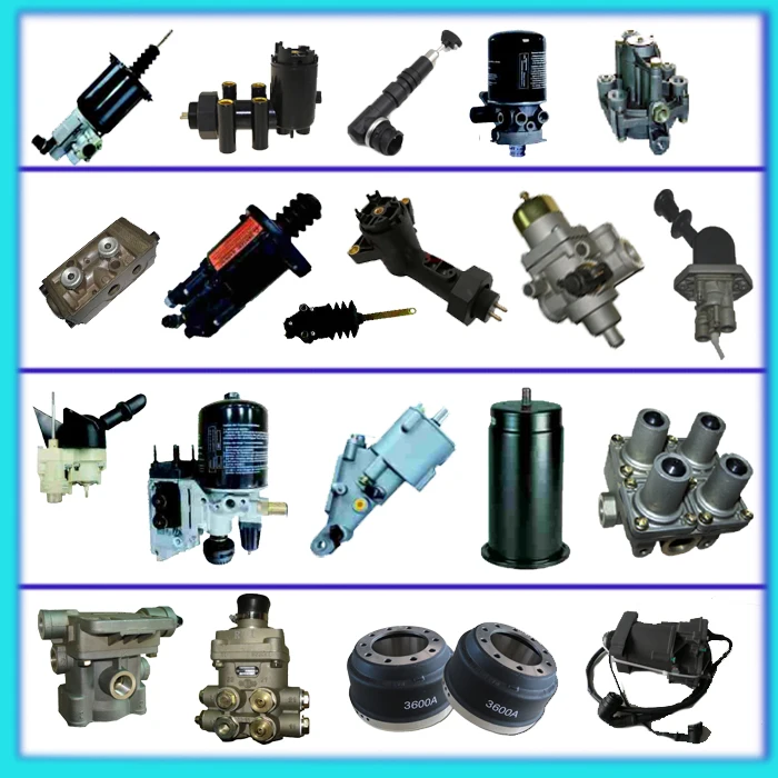 hot truck parts 9325001100 9325000140 0024310715 DAF  1518170 Truck Air Dryer air processing unit For Mercedes Benz