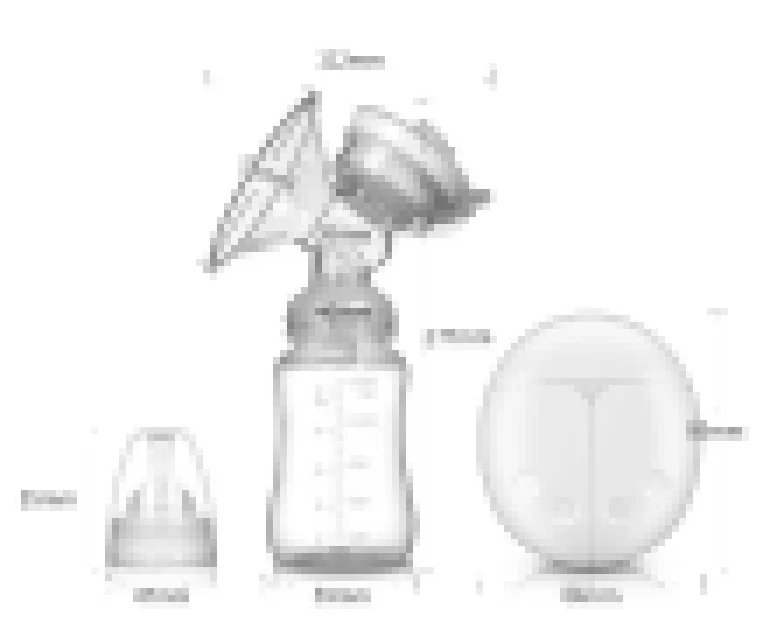 Bilateral Milk Feeding Electric Breast Pump 100% Food Grade PP+Silicone_5