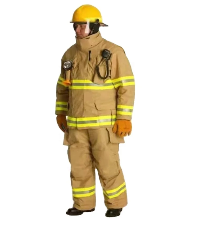 Ati-fire Cheap Price Nomex IIIA Full Complete Set Fire Fighter Uniform fireman suit