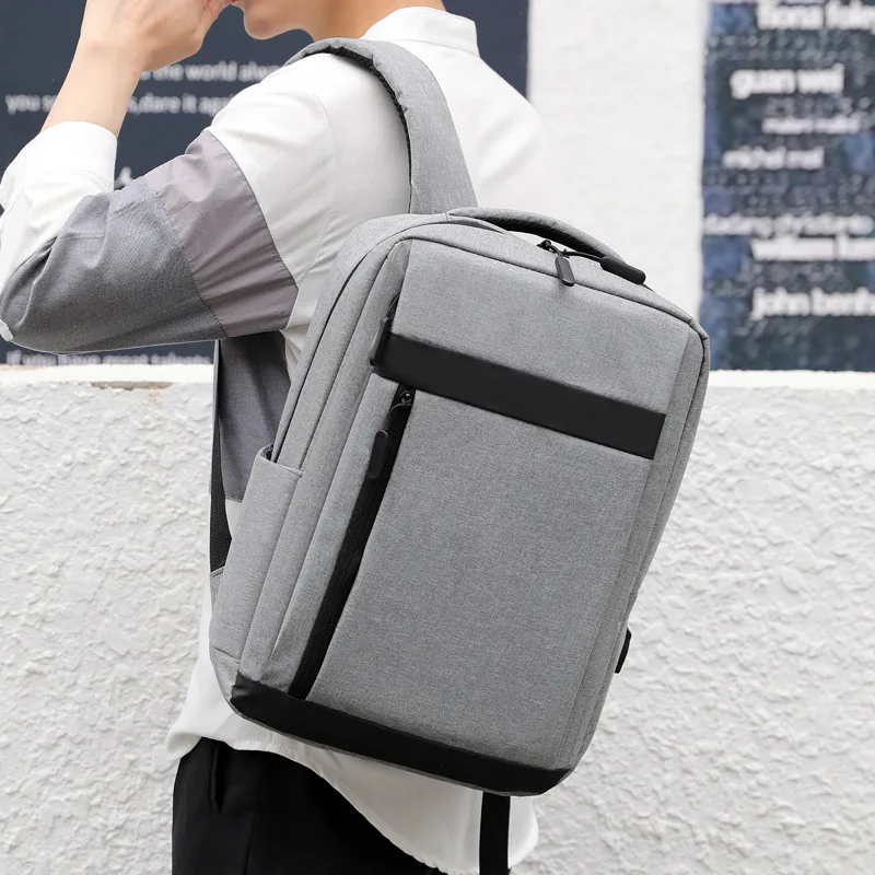 bag pack Fashion 15.6 Inch Business School Back Bags Sac a Dos Travel Waterproof Laptop Backpack