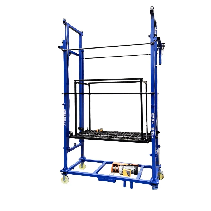 New Scaffolding Platform for Sale For Outdoor Retail Painting Project Core Motor Electric Lift Platform