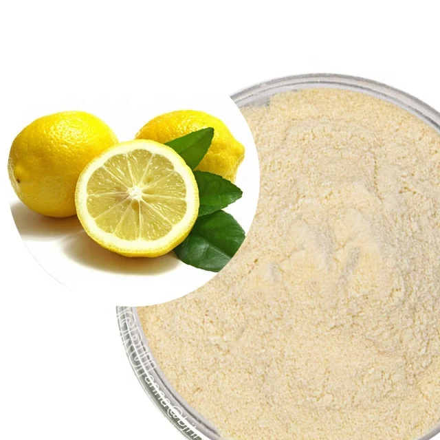 lemon powder bulk Fruit Supplement For Smoothies, Desserts, Drinks, Baking organic lemon juice powder