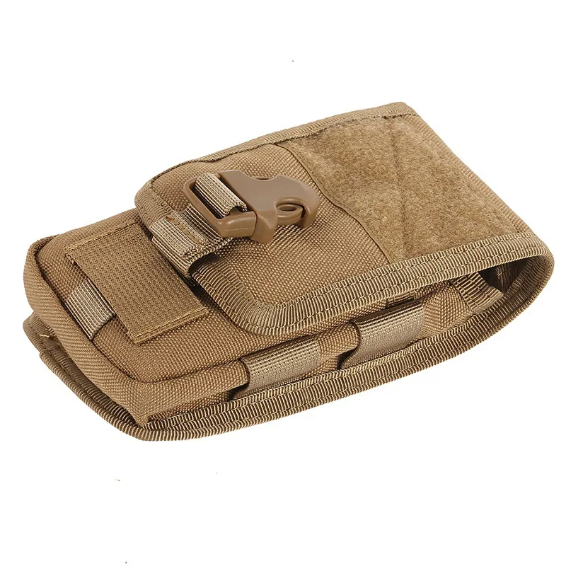 Tactical Cell Phone Holster Pouch Smartphone Pouches Cellphone Case Molle Gadget Bag Belt Holder Waist Bag