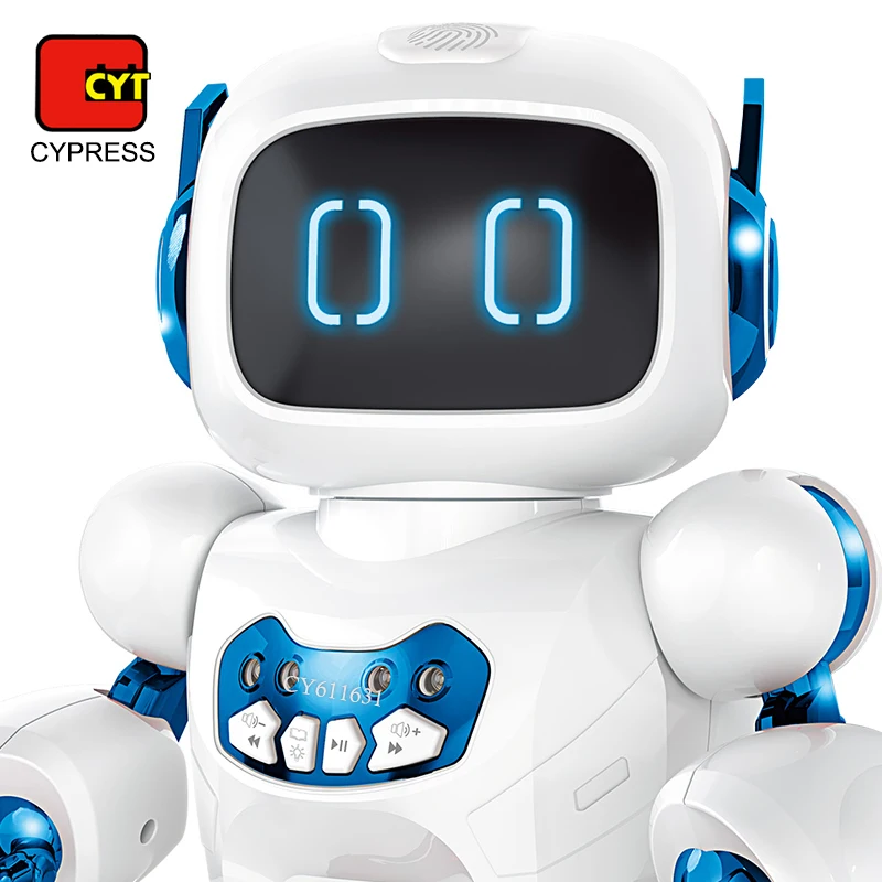 Wholesale 11 Channels Fingerprint Sensor Toys Robot Remote Control Robot Toy RC Robots For Kids