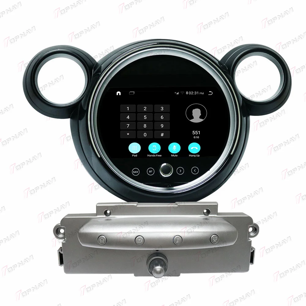 9 Inch Touch Screen Car GPS Video Player For Mini Cooper 2007 2008 2009 2010 Android 11 Car Radio Audio Music Player