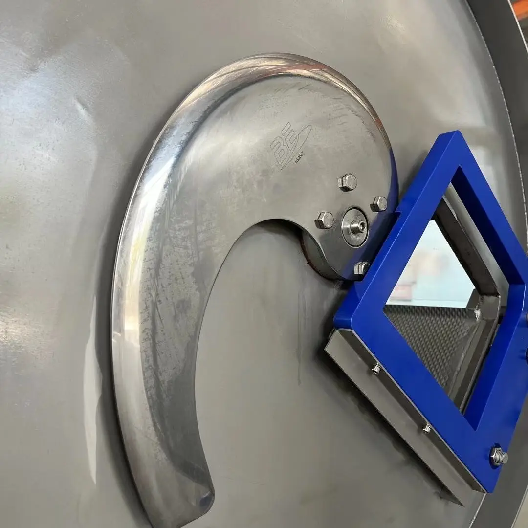 Electric cooked beef meat slice cut machine frozen meat slicing machine with conveyor