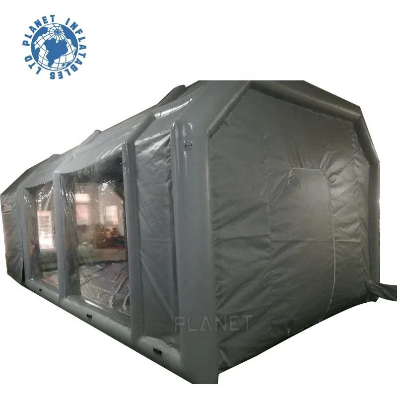 Wholesale Factory Price Mobile Inflatable Vehicle Spray Paint Booth Car Painting Tent Car Body Repair