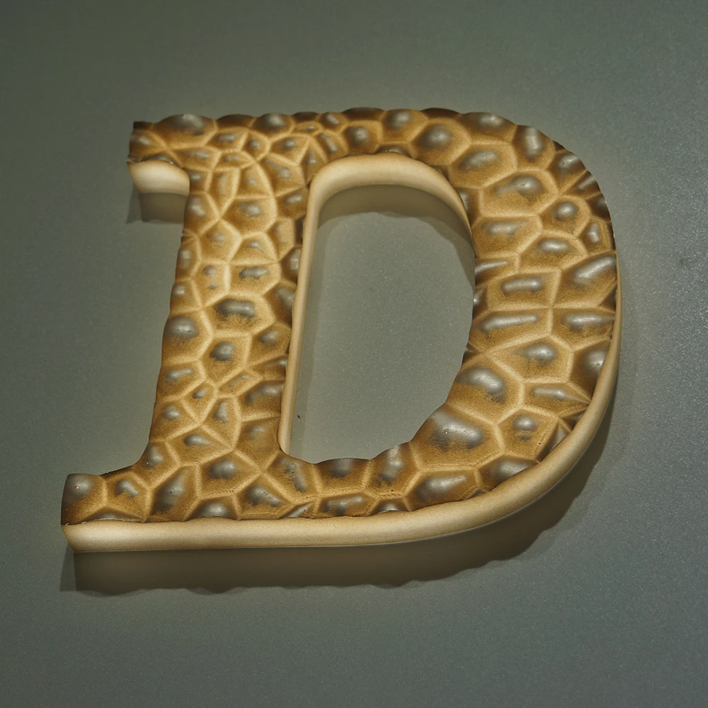 
Custom 3D Resin Letter for Advertisement or Commercial Use 
