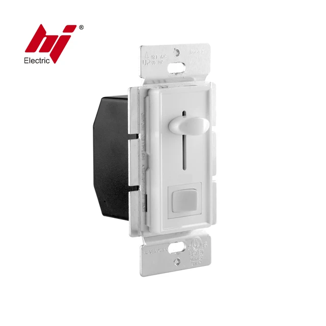 Slide Type 12V 24 V LED Dimmer Wall Switch Need Power Outside