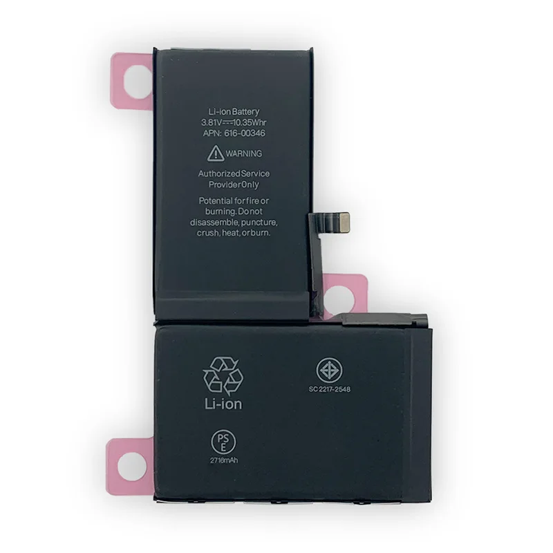 New 100% health phone battery oem for iPhone battery replacement for iPhone 15 14 13 12 11 x xs xr pro max 8 7 6s plus