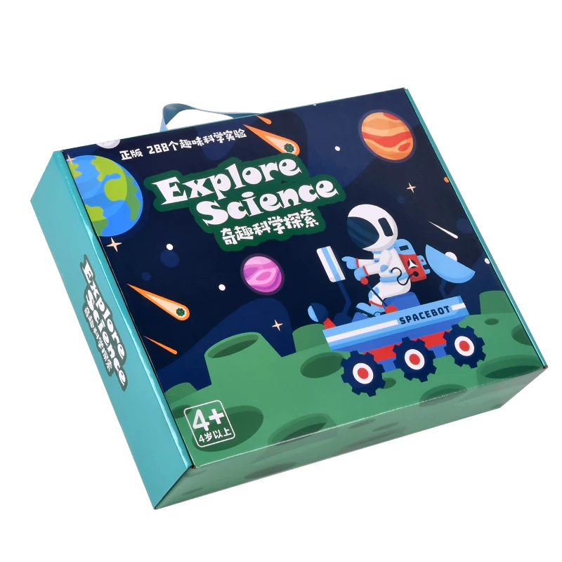 New Montessori Chemistry Science 288 Experiments Kit Diy Science Educational Toy Chemistry Toy for kids