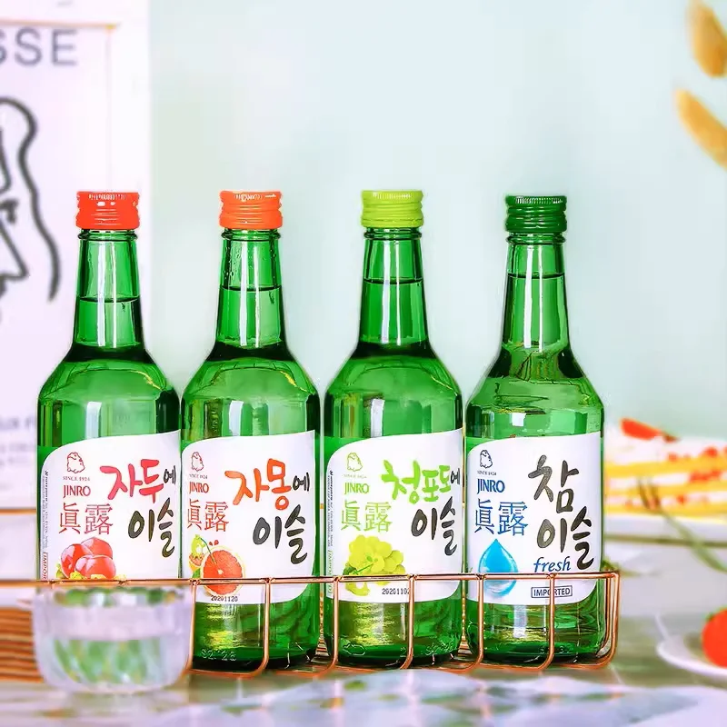 Jinro Soju 360ml*20 bottle Korean Liquor 13%vol Long Term Alcoholic Whisky Liquor Soju