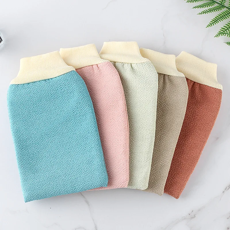 Wholesale Moroccan Kessa Glove Exfoliating Scrubber Viscose Morocco Bath Gloves for bath and body works
