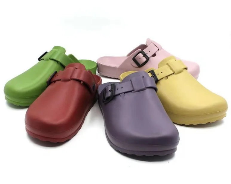 Home baotou Eva slippers women waterproof non-slip medical shoes operating room slippers soft sole indoor slippers for men